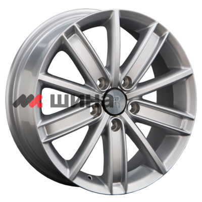 картинка 7x17/5x112 ET45 D57,1 SK15 Sil (конус, C570-01)