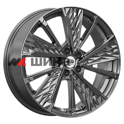 картинка 7x19/5x108 ET23 D60,1 Легато (КЛ1121) Графит