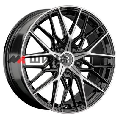 картинка 8x18/5x108 ET33 D60,1 CHR118 BKF (конус, C570)