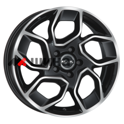картинка 7x17/5x118 ET62 D71,1 Express Black mirror