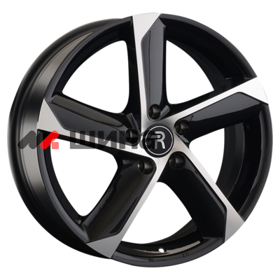 картинка 7x18/5x114,3 ET35 D60,1 TY343 BKF (конус, C570)