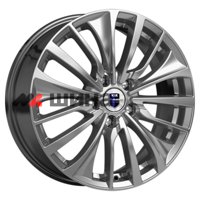 картинка 6,5x17/5x108 ET33 D60,1 Flanker (КС1097) Дарк платинум