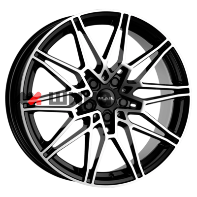картинка 7,5x18/5x112 ET22 D66,6 Koenig Black mirror