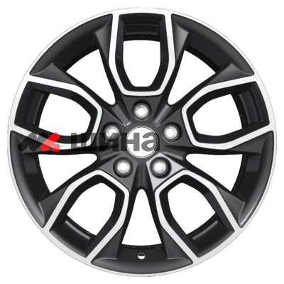 картинка 7x17/5x114,3 ET53 D67,1 KHW1713 (Ceed) Black-FP