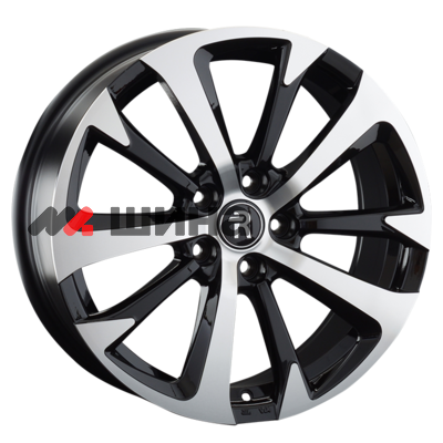 картинка 7x17/5x114,3 ET35 D60,1 LX122 BKF (конус, C570)