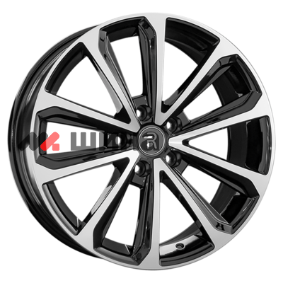 картинка 7x17/5x100 ET48 D56,1 SB76 BKF (конус, C570)