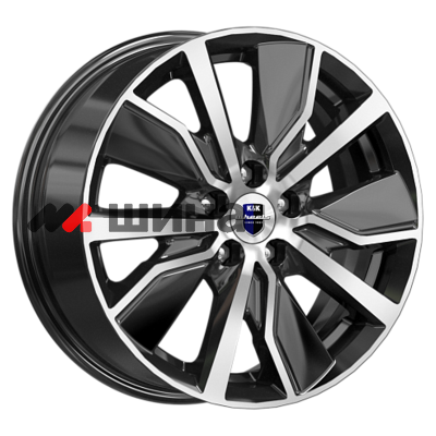 картинка 6,5x16/5x105 ET38 D56,6 Гамбит (КС961) Алмаз черный