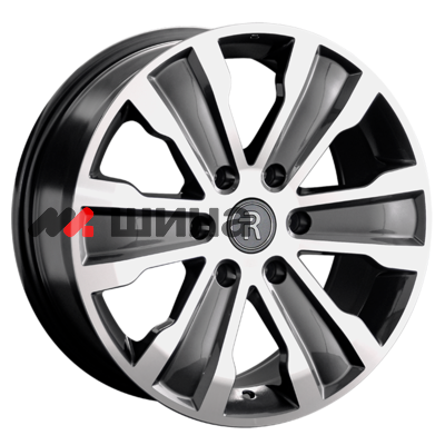 картинка 8x18/6x139,7 ET42 D75,1 HV17 GMF (конус)