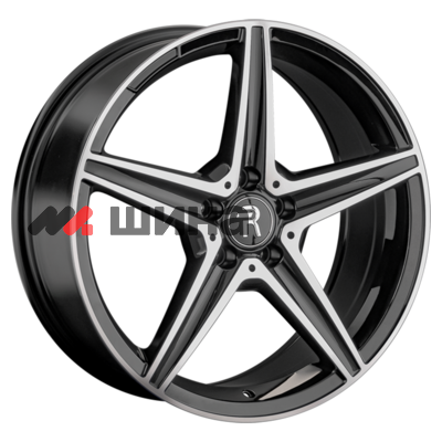 картинка 8x19/5x112 ET38 D66,6 MR253 BKF (конус, MB003)