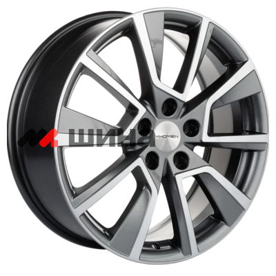 картинка 7x18/5x114,3 ET50 D54,1 KHW1802 (Coolray) Gray-FP