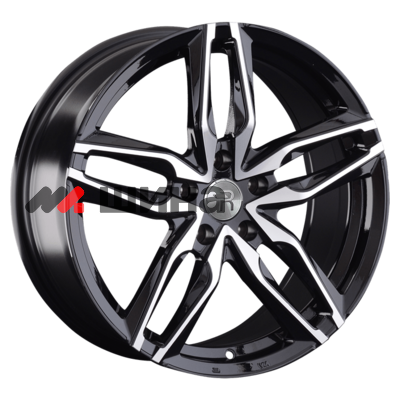 картинка 8x18/5x112 ET25 D66,6 VV291 BKF (конус, C570)